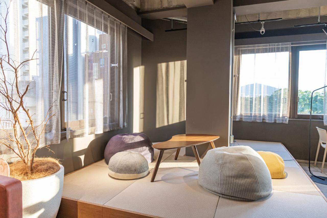 Unplan Fukuoka Hostel Fukuoka  Kültér fotó