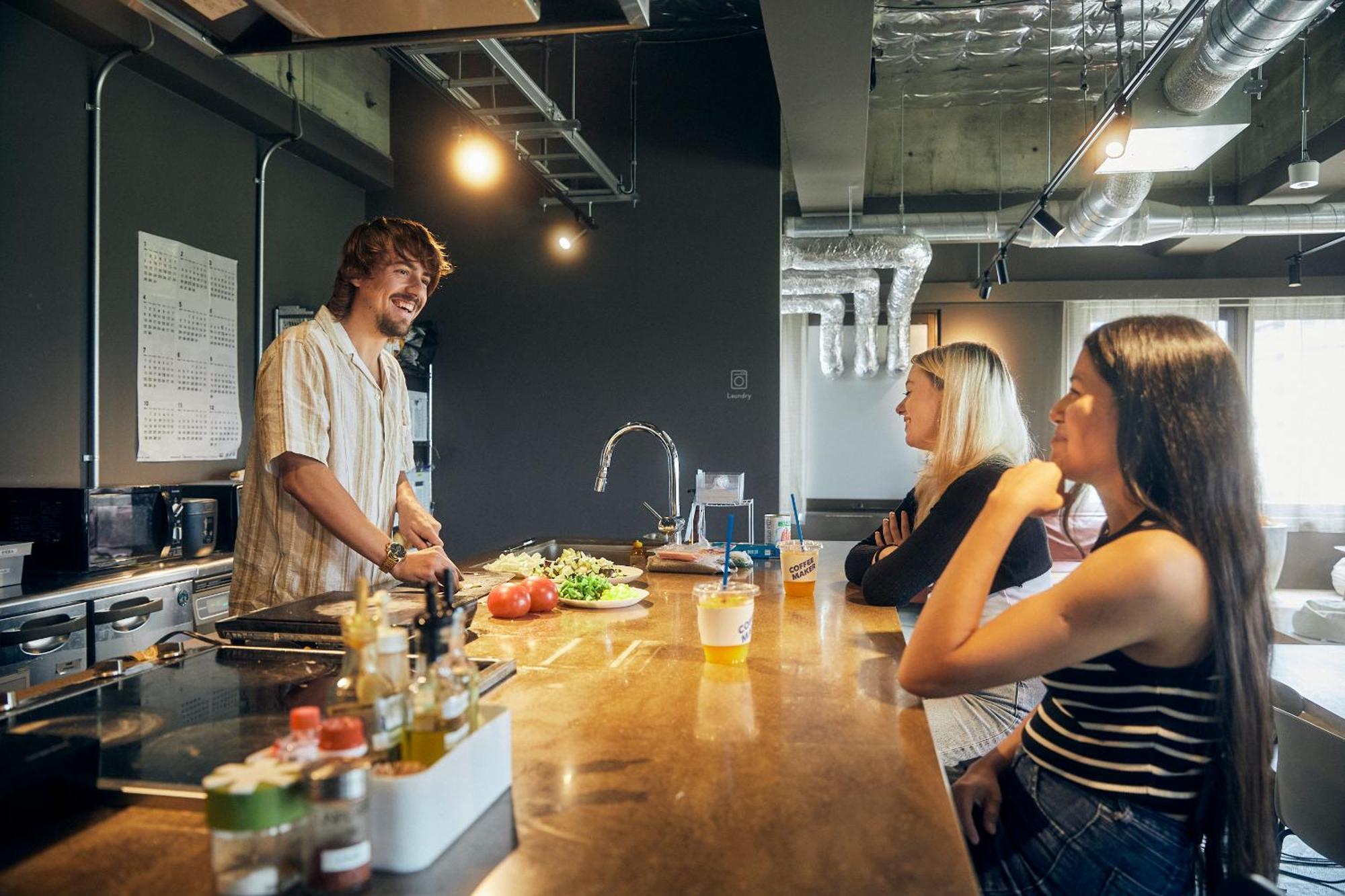 Unplan Fukuoka Hostel Fukuoka  Kültér fotó